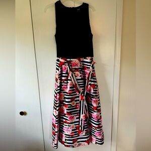 SLNY Midi Length Dress Size 16, worn once, great condition